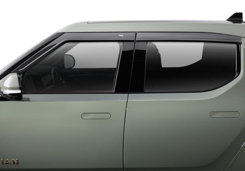 Rivian R1T Wind Deflector - Side - AVS - Low Profile - Smoke - `22-`24