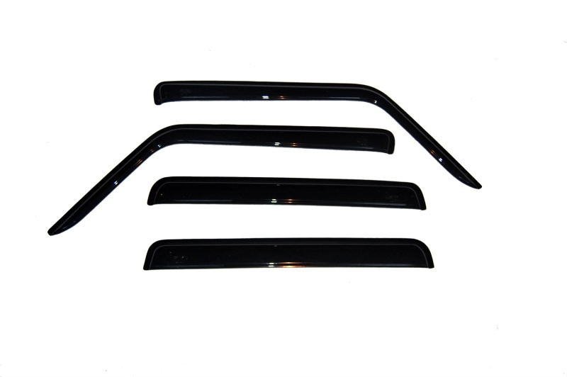 Jeep Commander Side Window Deflector - Externally Mounted - AVS - Ventvisor - Smoke - `06-`10