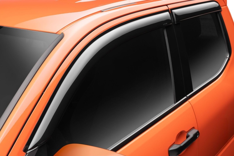 Toyota Tacoma Wind Deflectors - AVS - Ventvisor Deflector - Smoke - `24-`27