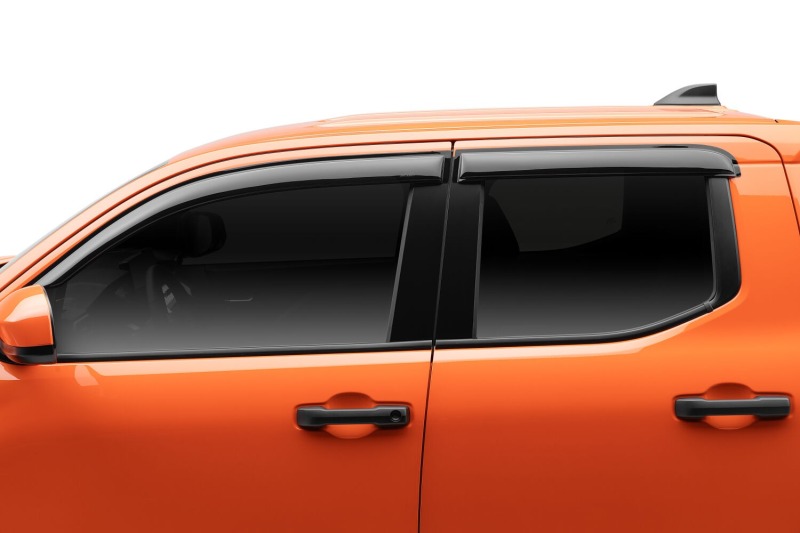 Toyota Tacoma Wind Deflectors - AVS - Ventvisor Deflector - Smoke - `24-`27