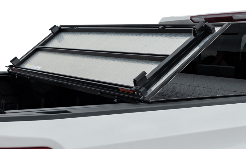 Lincoln Mark LT Tonneau Cover - Access - LOMAX Professional Series Tri-Fold - Black Diamond Mist - `06-`08