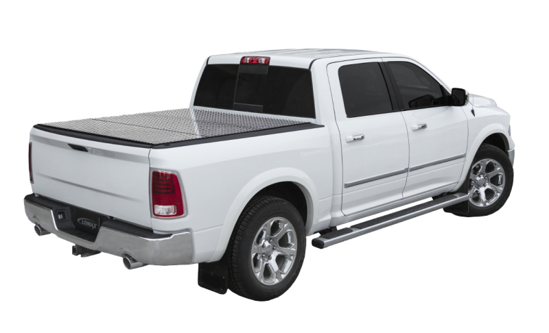 Ram 1500 Tonneau Cover - Access - LOMAX Professional Series Tri-Fold - Black Diamond - `19-`27