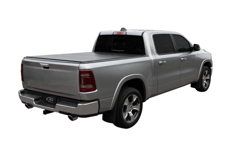 Ram 1500 Tonneau Cover - Access - LOMAX Hard Tri-Fold - Matte Black - `19-`27