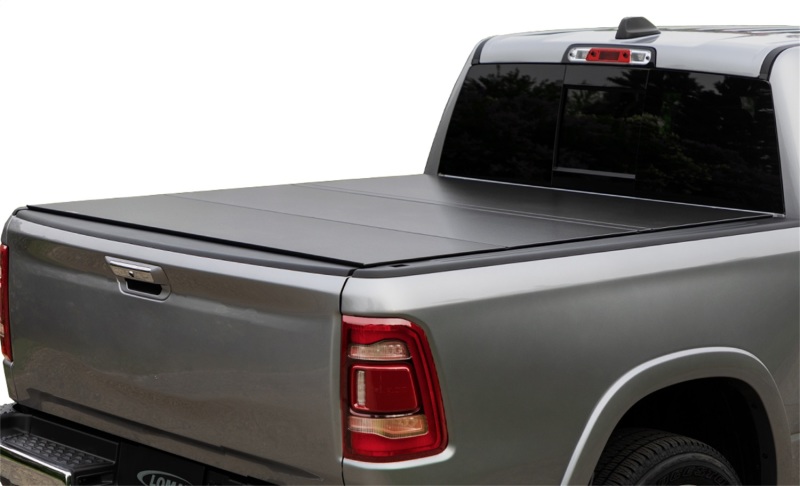 Ram 3500 Tonneau Cover - Access - LOMAX Tri-Fold Cover - Matte Black - `19-`27