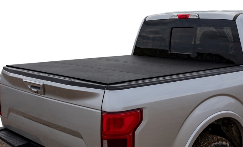 Lincoln Mark LT Tonneau Cover - Access - LOMAX Tri-Fold - Black Urethane Finish - `06-`08