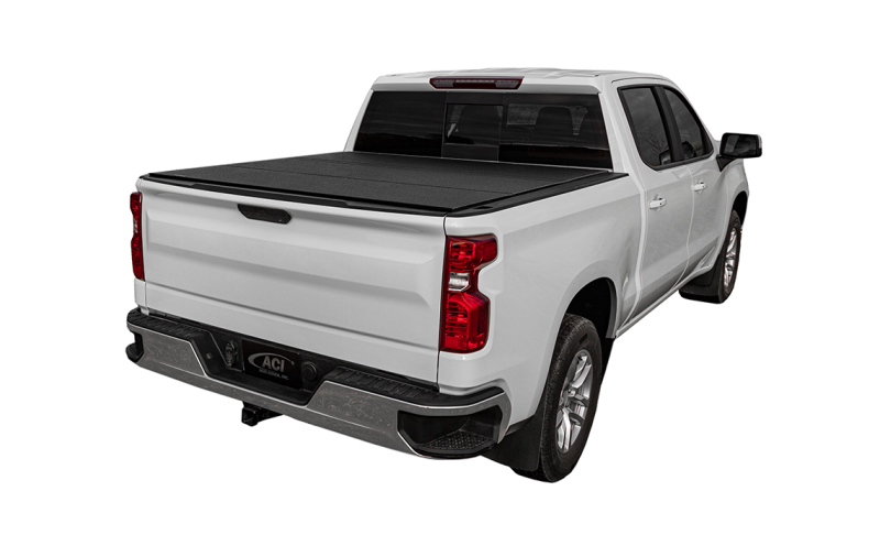 Chevrolet 1500 Classic Tonneau Cover - Access - LOMAX Tri-Fold, Hard, Urethane - Black - 2007