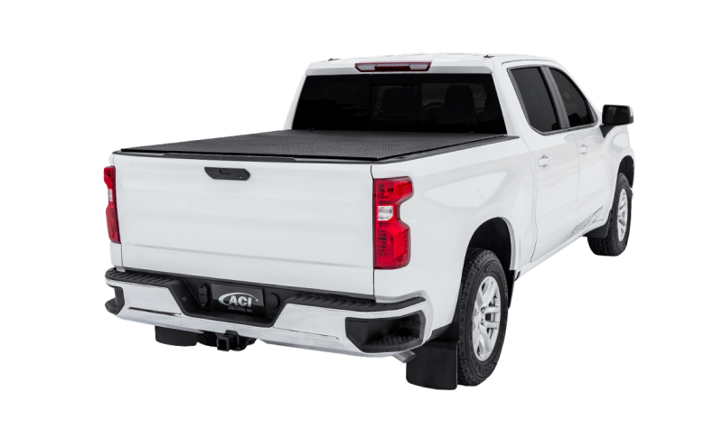 Toyota Tundra Tonneau Cover - Access - LOMAX Stance Hard Tri-Fold - Black Diamond Mist - `22-`27