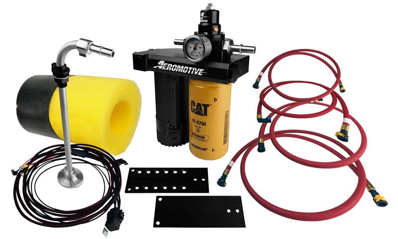 Ford Powerstroke Fuel Pump Kit - Aeromotive - Diesel Lift Pump Kit - `08-`10