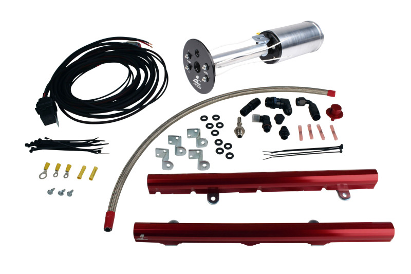 Chevrolet Corvette Fuel System - Aeromotive - Stealth A1000/LS3 Rails/Wire Kit/Fittings - `03-`13 Chevrolet Corvette Fuel System - Aeromotive - Stealth A1000/LS3 Rails/Wire Kit/Fittings - `03-`13