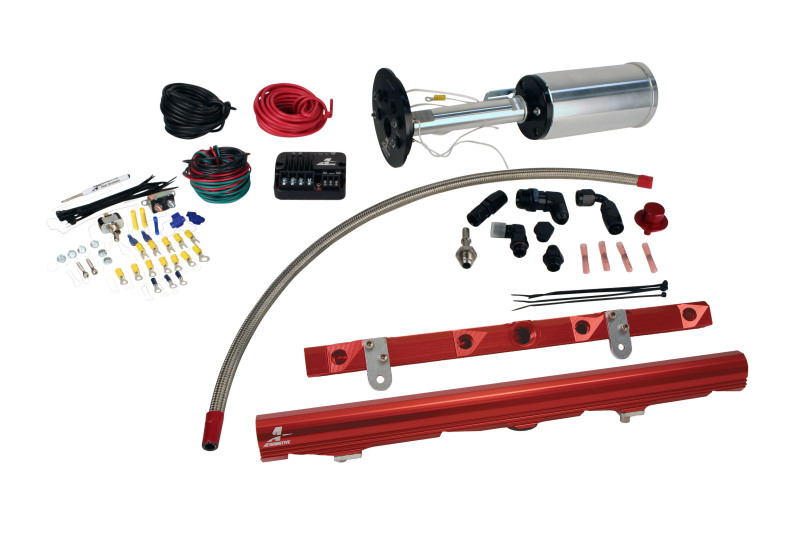Chevrolet Corvette Fuel System - Aeromotive - Eliminator/LS2 Rails/PSC - `03-`13 Chevrolet Corvette Fuel System - Aeromotive - Eliminator/LS2 Rails/PSC - `03-`13