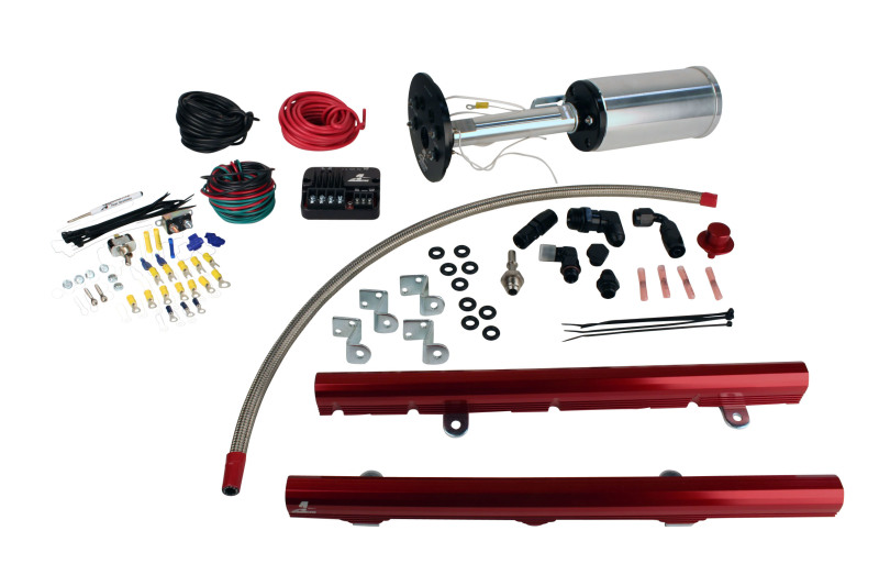 Chevrolet Corvette Fuel System - Aeromotive - Stealth Eliminator with LS3 Rails - `03-`13