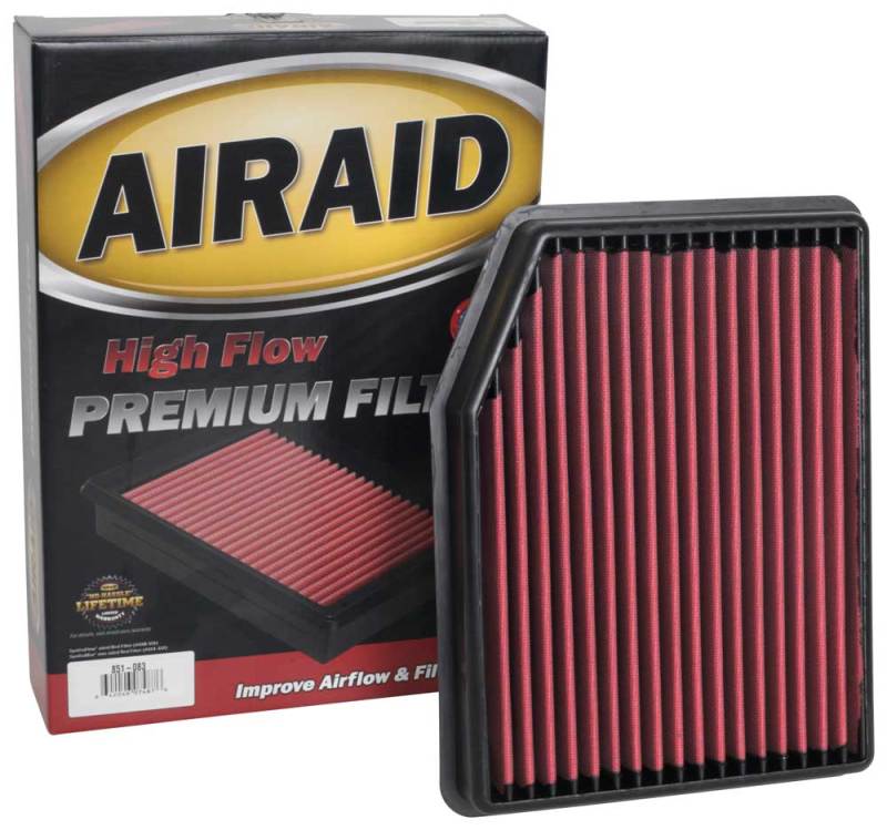 Chevrolet Silverado 1500 Drop In Air Filter - Airaid - Direct-Fit Replacement - `19-`27