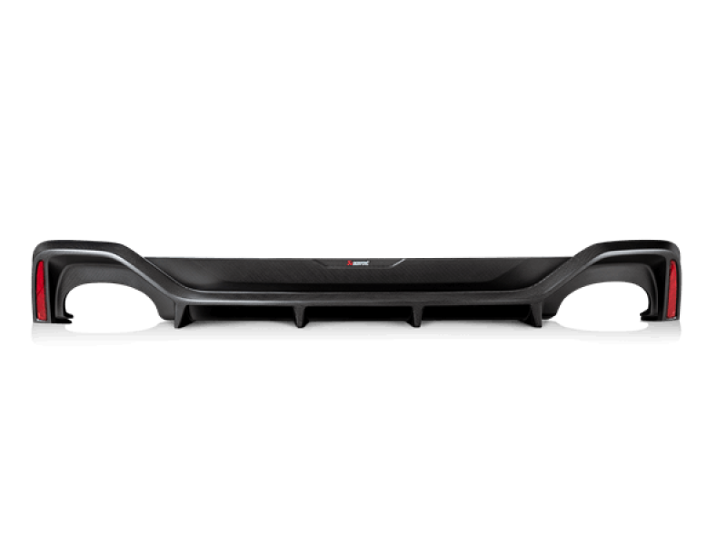 Audi RS7 Sportback Rear Diffuser - Akrapovic - Carbon Fiber - Matte - `20-`27