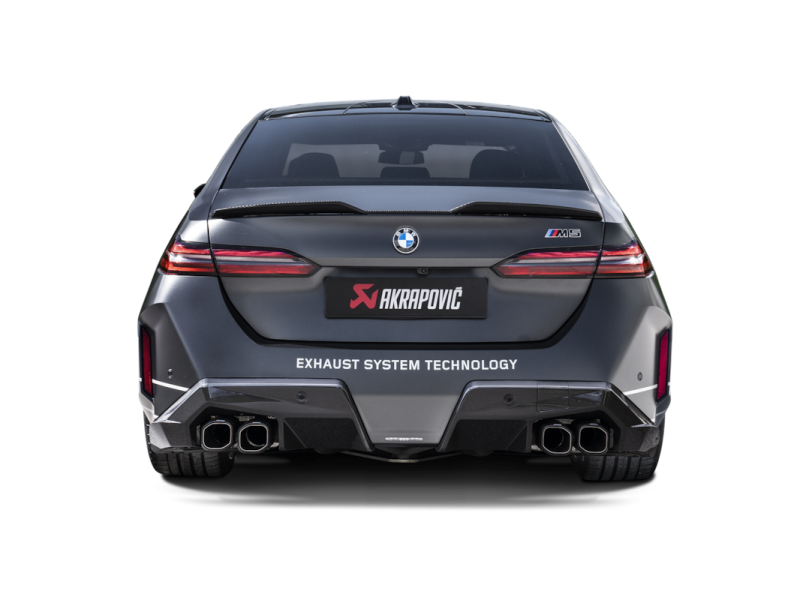 BMW M5 Rear Diffuser - Akrapovic - High Gloss - Carbon Fiber - `24-`27