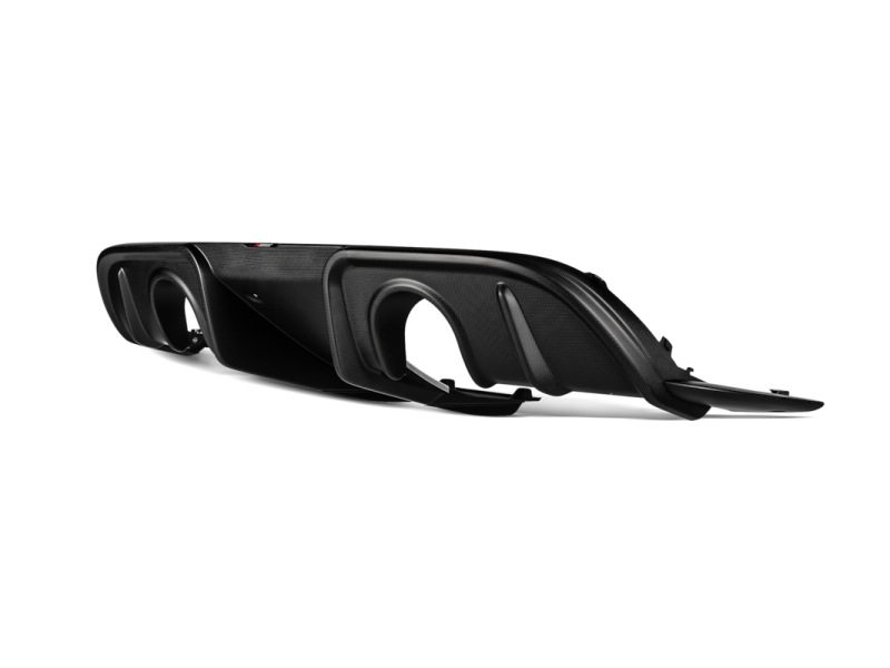 Porsche 718 Cayman GT4 RS Diffuser - Rear - Akrapovic - Carbon Fiber - Matte - `22-`27