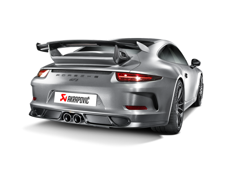 Porsche 911 GT3 Performance Exhaust - Akrapovic - Slip-On Line - Titanium - `14-`17