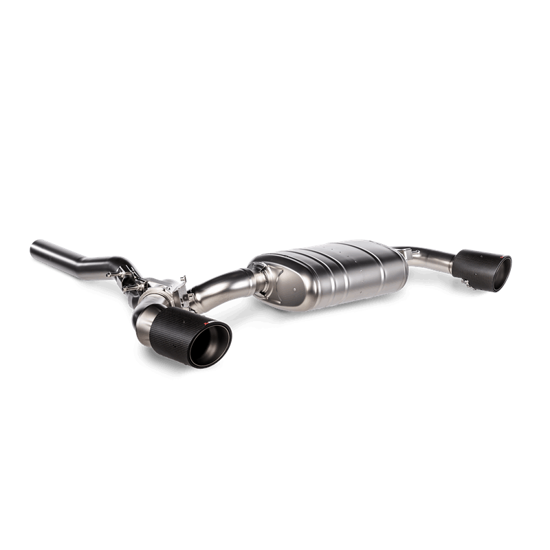 BMW 1 Series Performance Exhaust - Akrapovic - Slip-On Line - Titanium w/Carbon Tips - `20-`27