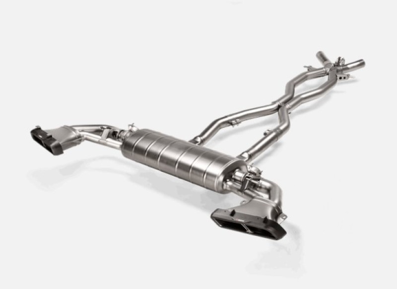 Mercedes-Benz GLE 63S Coupe Performance Exhaust - Akrapovic - Evo Cat Back - Evolution Line - Titanium - `20-`27