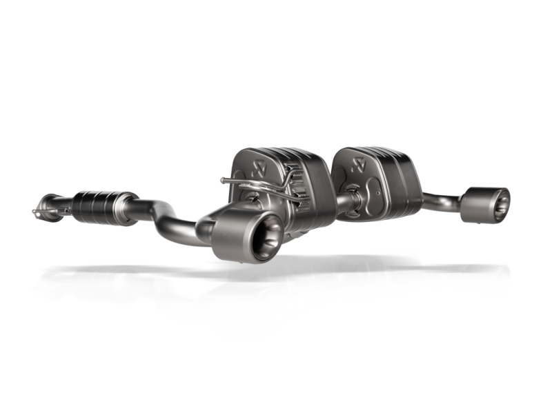 Toyota Yaris Performance Exhaust - Akrapovic - Slip-On Line - Titanium - `24-`27