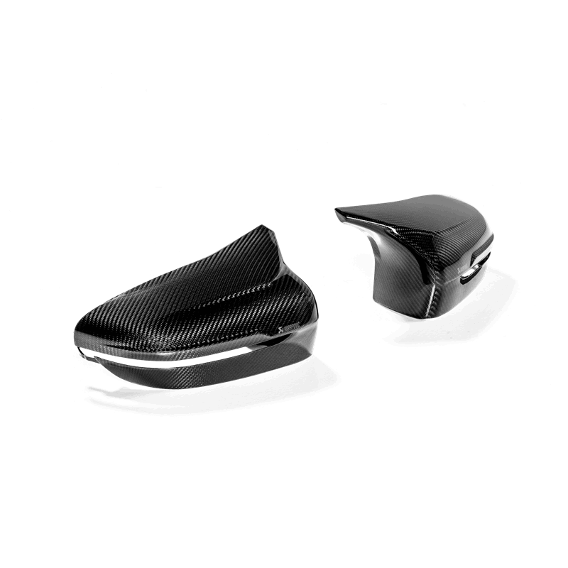 BMW M5 Mirror Caps - Akrapovic - Carbon Fiber - High Gloss - `18-`27