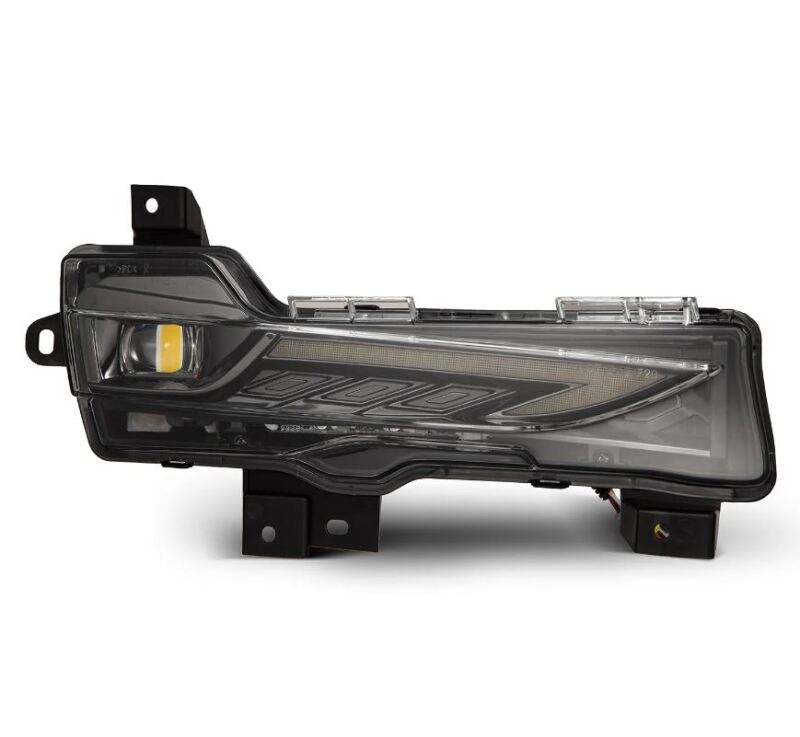 Tesla Model Y Fog Lights - AlphaRex - Double Tap LED Projector - Dual Color - `20-`24