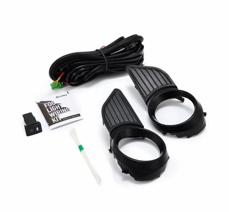 Toyota Sienna Fog Light Bezel Kit - AlphaRex - DoubleTap Dual Color - `11-`16