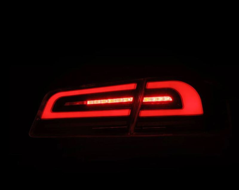 Tesla Model S Tail Lights - AlphaRex - LUXX-Series LED - Alpha-Black - `12-`21