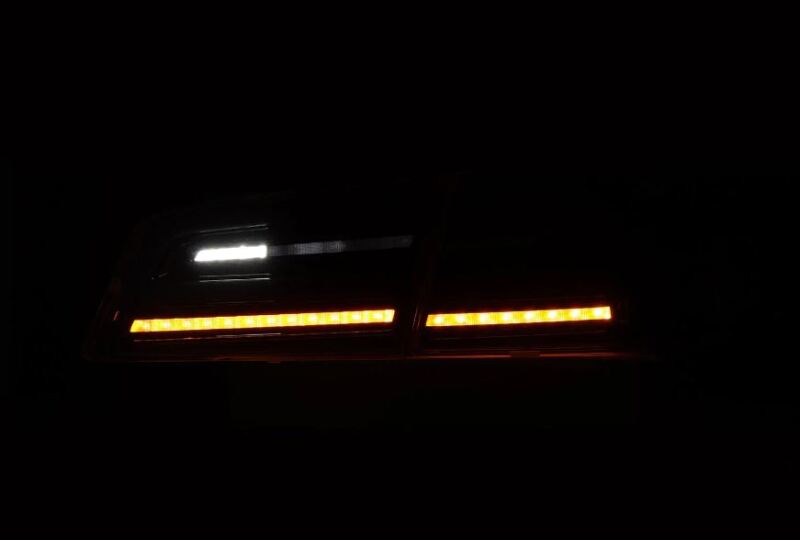 Tesla Model S Tail Lights - AlphaRex - LUXX-Series LED - Alpha-Black - `12-`21