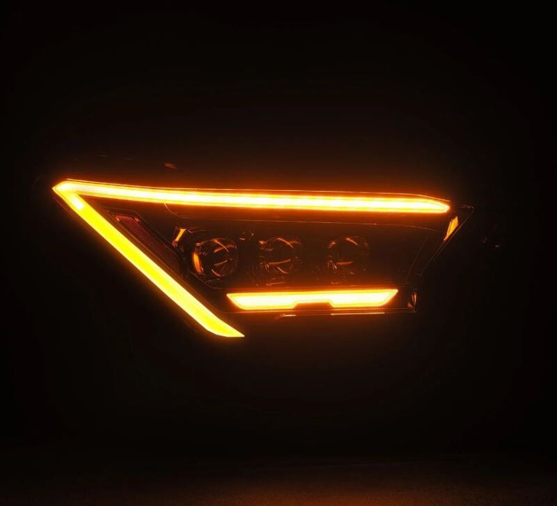 Toyota Tacoma Headlights - AlphaRex - NOVA-Series Projector - Black - `24-`27