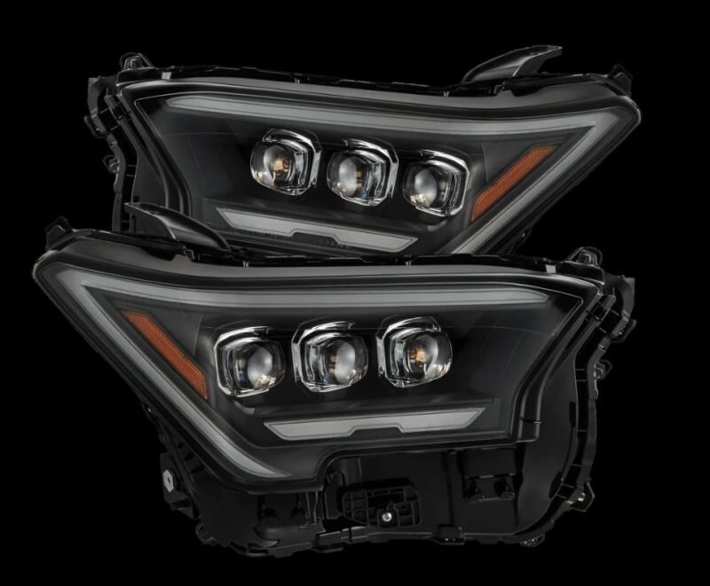 Toyota Tacoma Headlights - AlphaRex - NOVA-Series Projector - Black - `24-`27