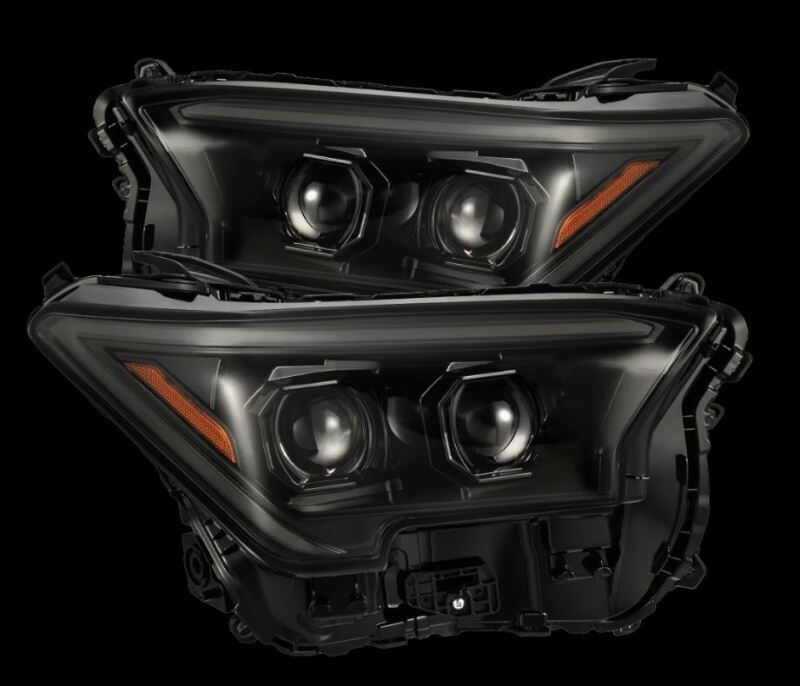 Toyota Tacoma Headlights - AlphaRex - LUXX-Series Projector - Alpha Black - `24-`27