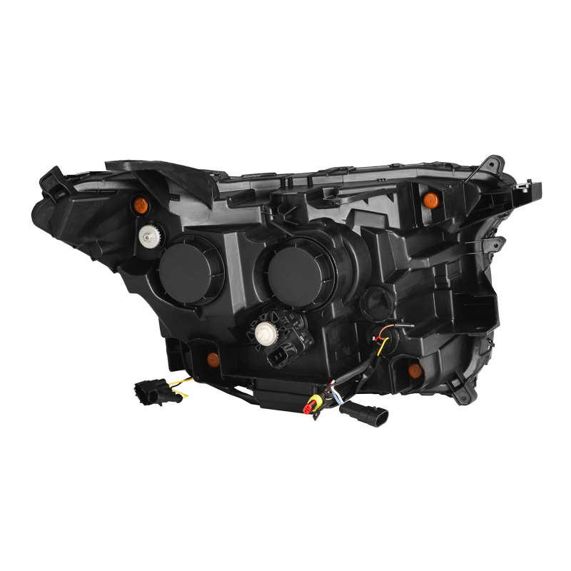 Toyota Tacoma Headlights - AlphaRex - NOVA-Series LED Proj Alpha-Blk w/Actv Light & Seq. Sig + DRL - `24-`27