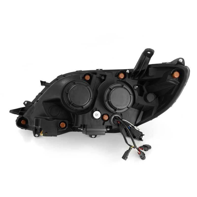 Toyota Sienna Headlights - AlphaRex - NOVA LED Proj Headlights Plank Style - Black - `11-`27