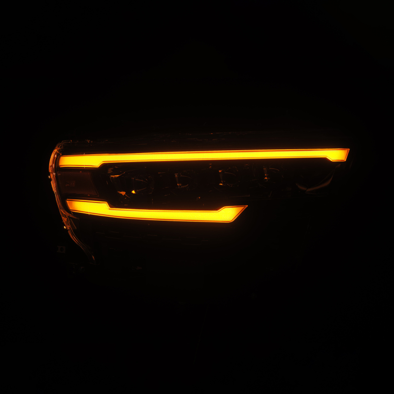Dodge Ram 1500 Headlights - AlphaRex - NOVA LED Proj - Alpha-Black - `25-`26
