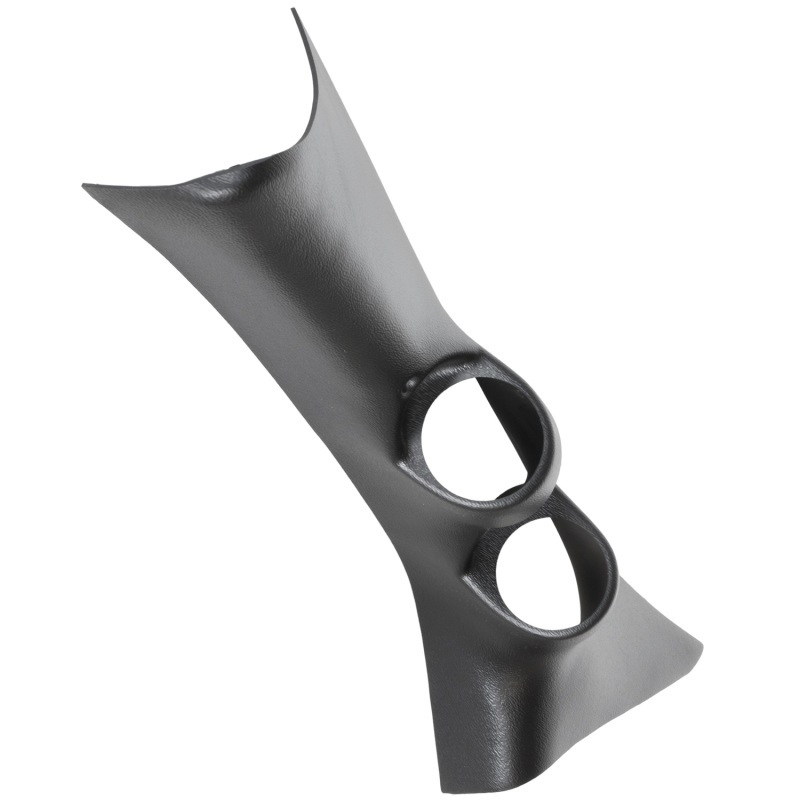 Dodge Caliber Gauge Pod - AutoMeter - Dual Pillar Pod - Black - `07-`11