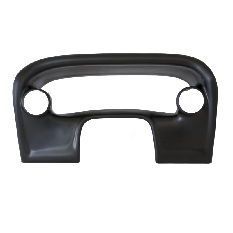 Ford Super Duty Gauge Bezel - AutoMeter - Dual Cluster Bezel - Black - `99-`04