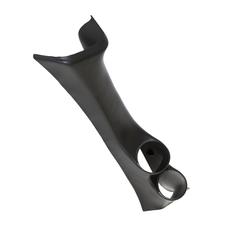 Ford Super Duty Gauge Pod - AutoMeter - 52mm Dual Pillar - Black - `08-`12