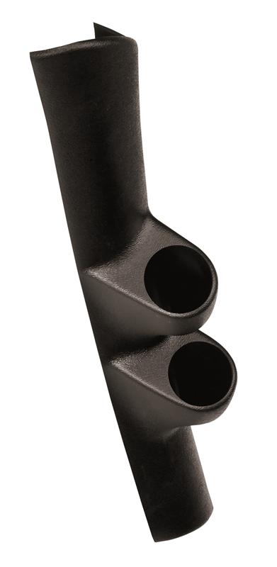 Mazda Protege Gauge Pod - Dual Pillar - AutoMeter - Black - `00-`04