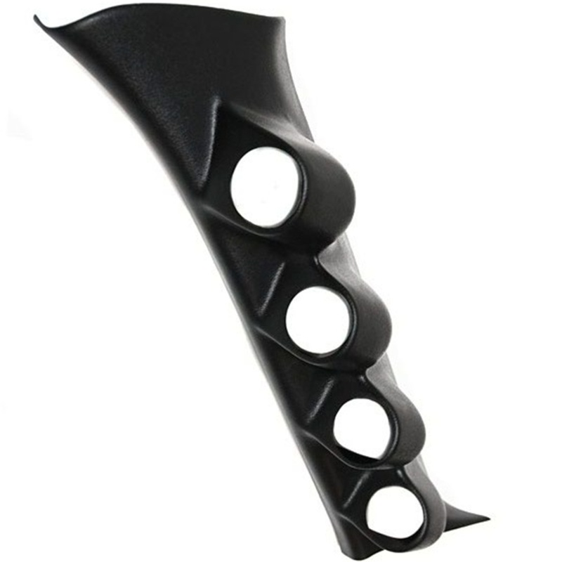 Scion xB Gauge Pod - AutoMeter - Quad Pillar - Black - `03-`06