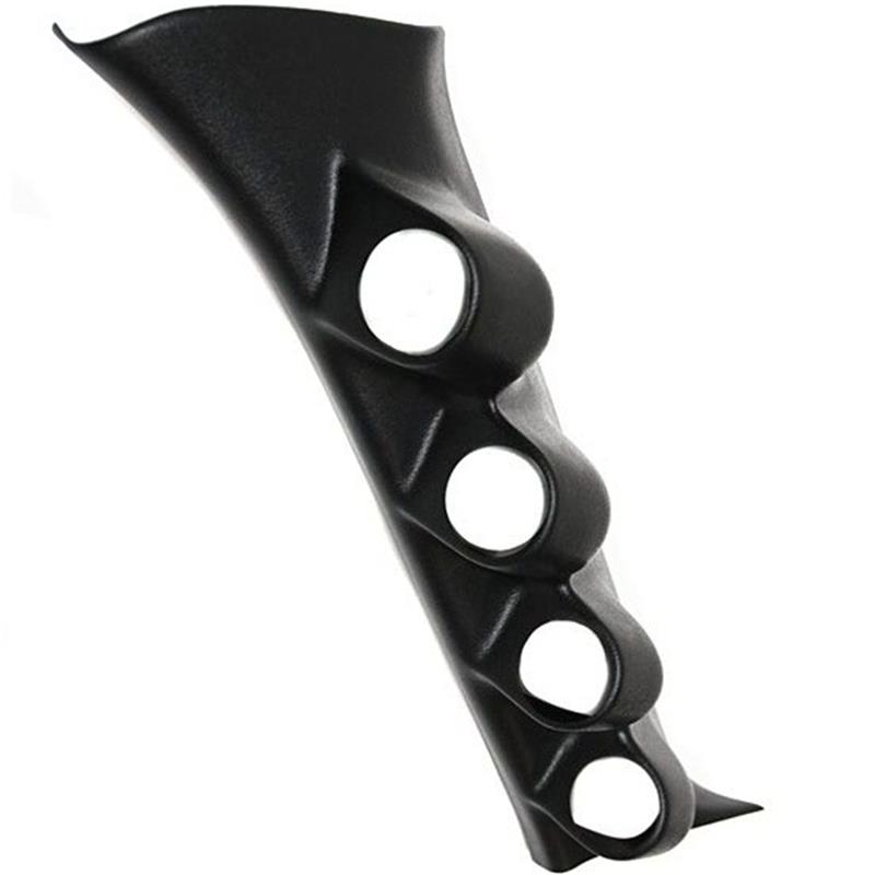 Scion xB Gauge Pod - AutoMeter - Quad Pillar - Black - `03-`06