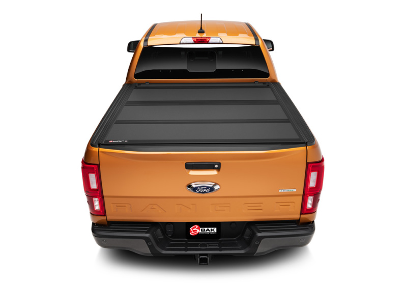 Ford Ranger Tonneau Cover - BAK - BAKFlip MX4 (GEN 3) - Matte Black - `19-`23