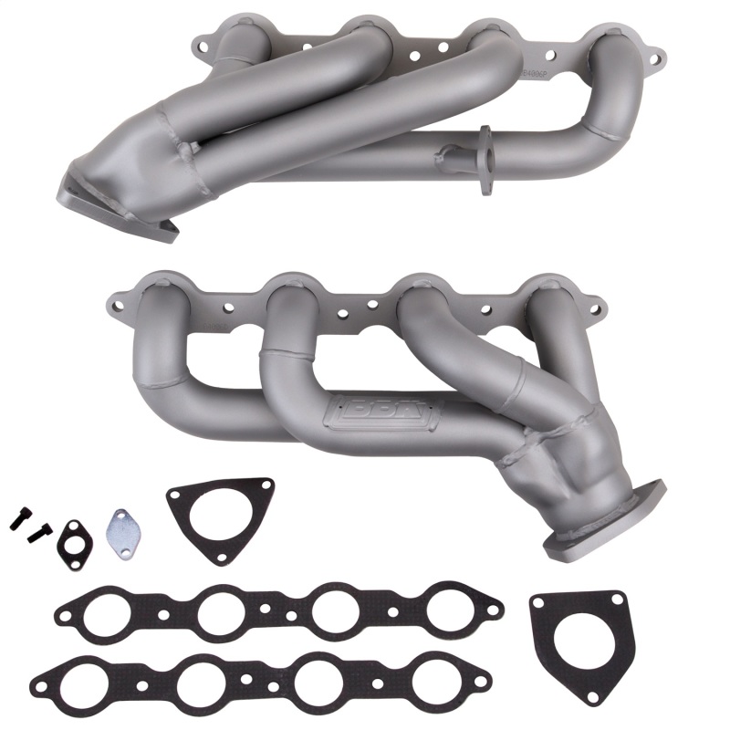 Chevrolet Truck Performance Exhaust - BBK - Shorty Tuned Length Headers - Titanium Ceramic - `99-`13