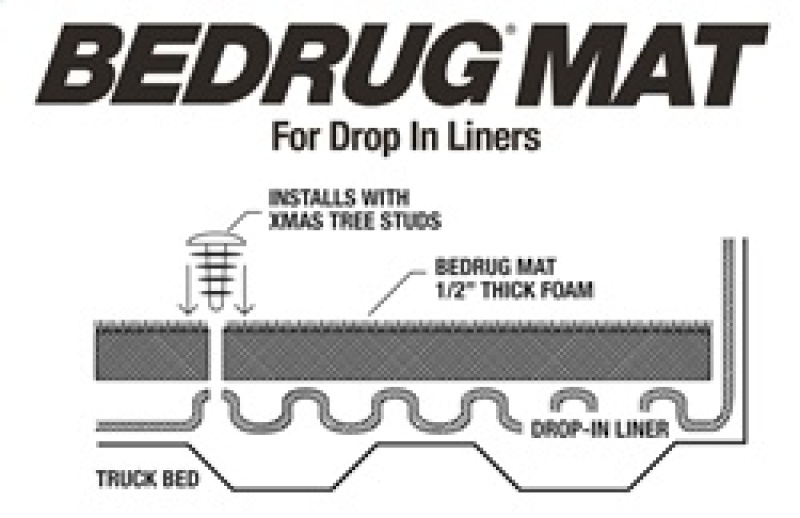 Chevrolet Silverado Bed Mat - BedRug - Drop In - `07-`18