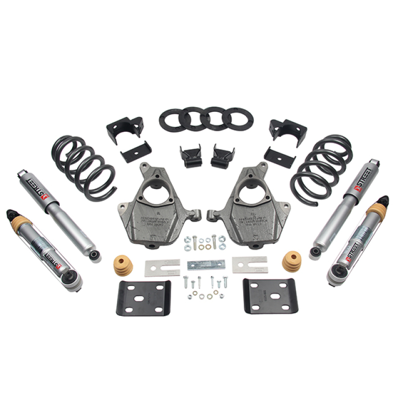 Chevrolet Sierra Coilover Suspension Kit - Front + Rear - Belltech - Street Performance - `16-`18 Chevrolet Sierra Coilover Suspension Kit - Front + Rear - Belltech - Street Performance - `16-`18