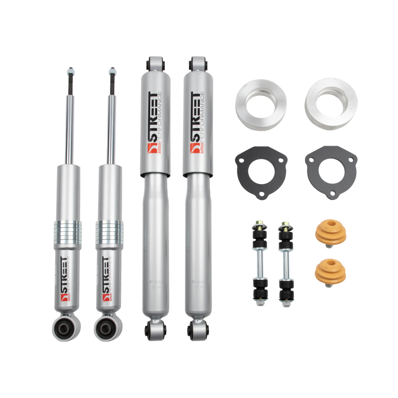 GMC Canyon Suspension Lift Kit - Front + Rear - Belltech - Street Performance Shock - `15-`17