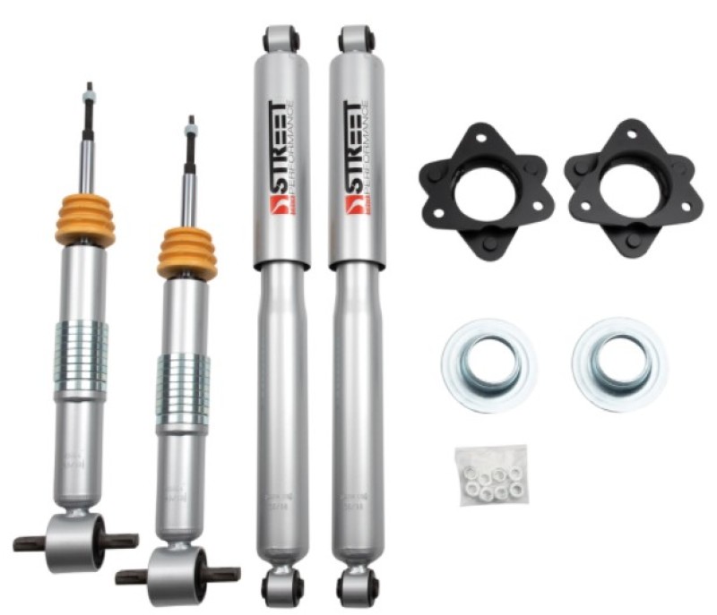 Chevrolet Silverado 1500 Suspension Lift Kit - Front + Rear - Belltech - Leveling Kit with Shock Absorbers - `07-`18