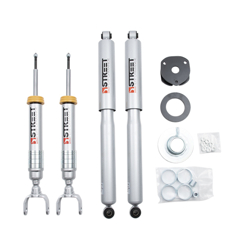 Dodge Ram 1500 Suspension Lift Kit - Front - Belltech - 2.5in Leveling Strut + Rear Trail Performance Shocks - `13-`18