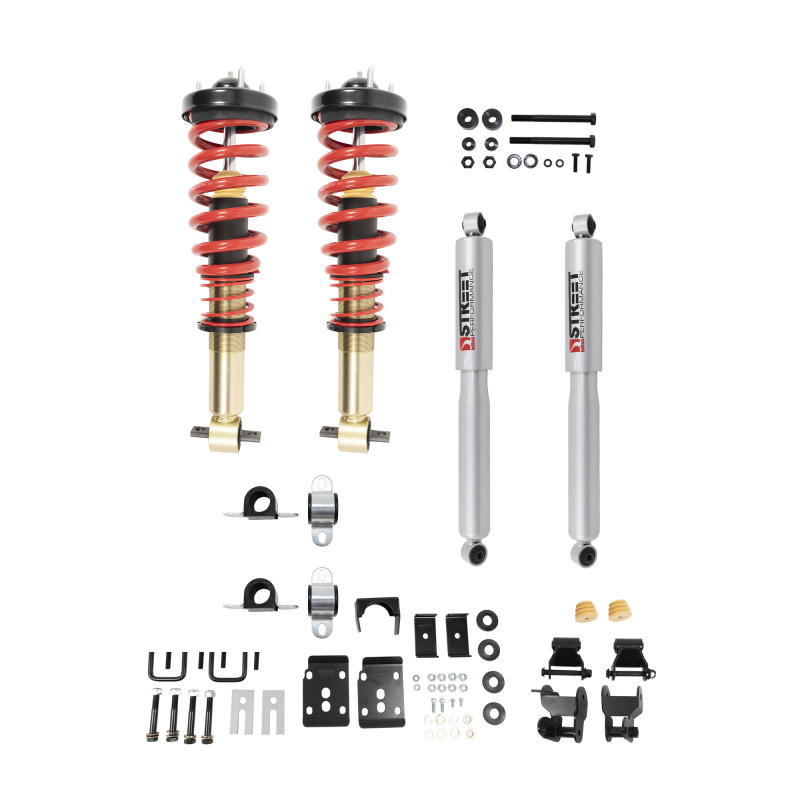 Ford F-150 Coilover Suspension Kit - Front + Rear - Belltech - Performance, Height Adjustable - `21-`27
