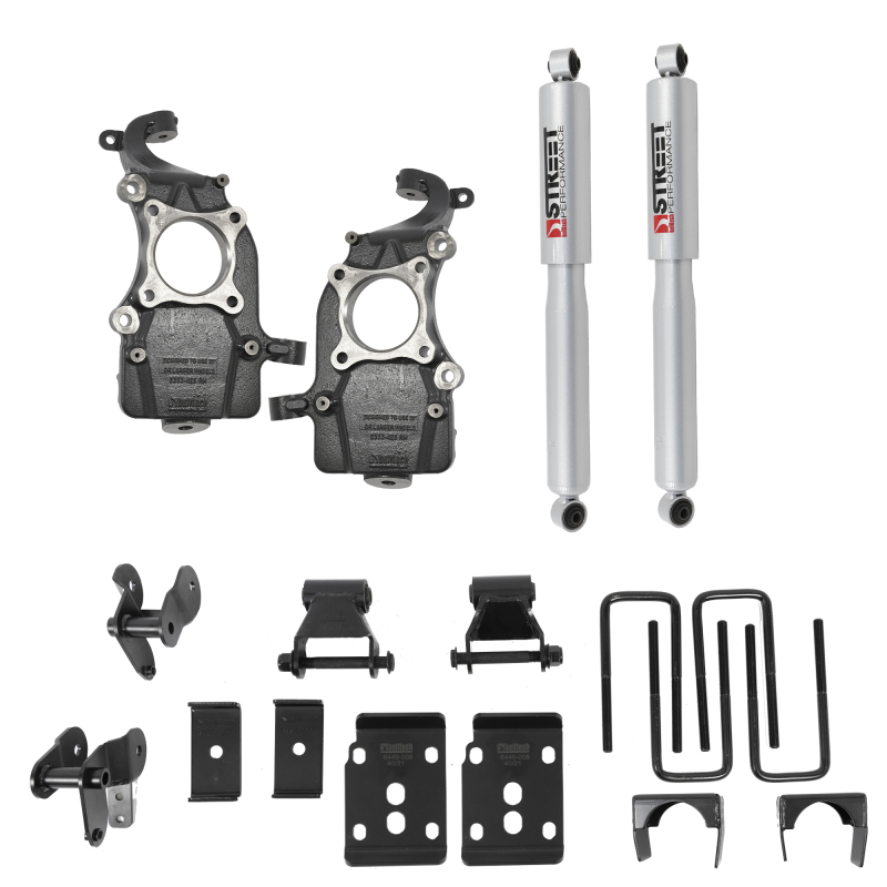 Ford F-150 Coilover Suspension Kit - Front + Rear - Belltech - Street Performance Shocks - `21-`27