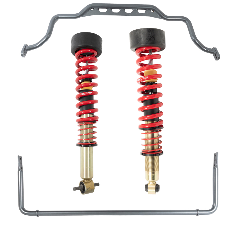 Chevrolet Tahoe Coilover Suspension Kit - Front + Rear - Belltech - Height Adjustable + Swaybar Set - `21-`27